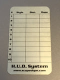 H.U.D. System Data Cards